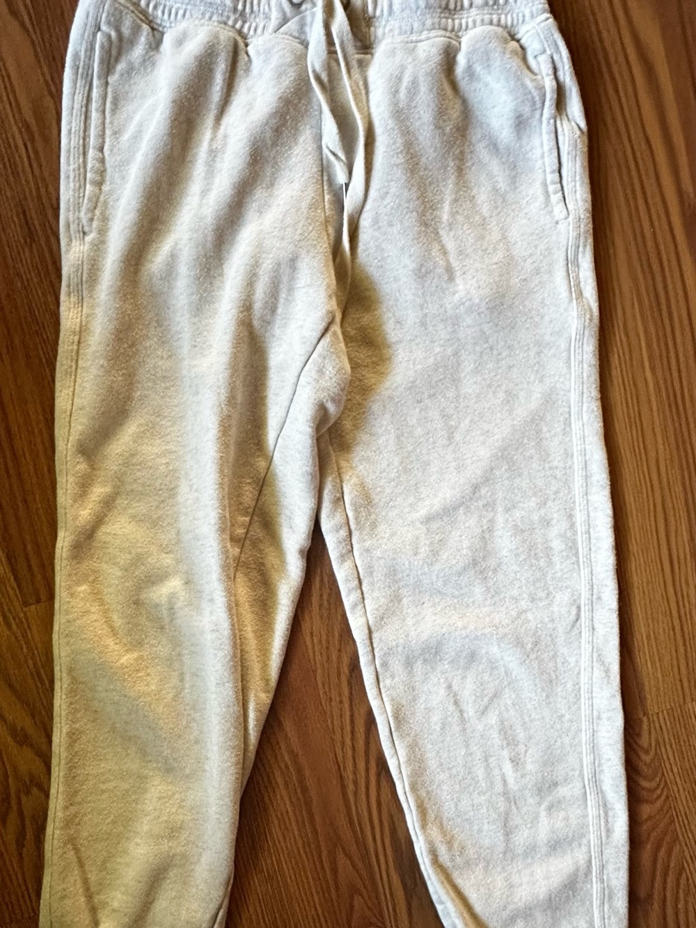 Aerie Cream Jogger Sweatpants | XS | Cozy Lounge Athleisure Pants